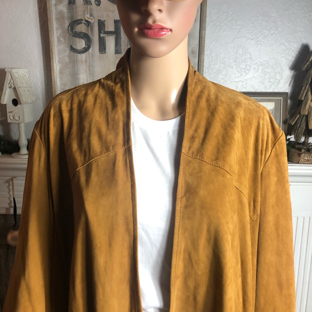 Stunning Coldwater Creek Suede Jacket - Picture 4 of 6